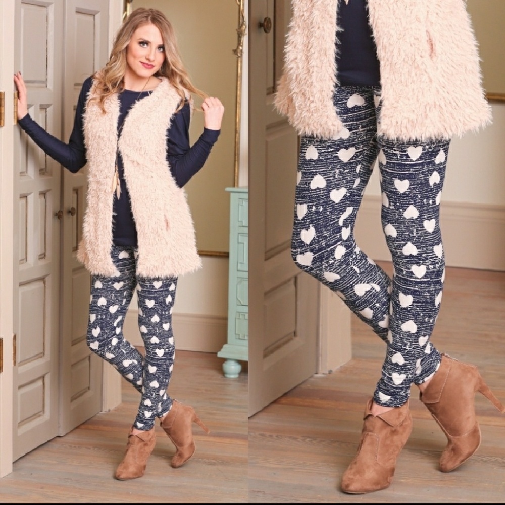 Last!🎉HP🎉 Heart's Desire Infinity Raine Leggings - Picture 2 of 5
